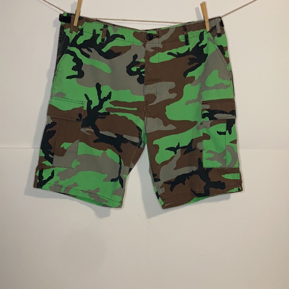 Vintage Camouflage Shorts